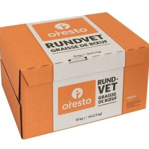 Oresto rundvet 4 x 2,5 kg.
