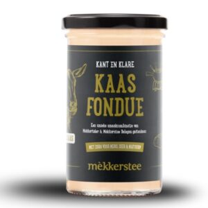 Mekkerstee Kaasfondue Geit 380 ml (B)