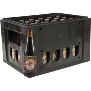 Piedboeuf Bruin Bier. Krat 12 x 0,75 liter