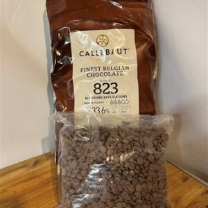 Callebaut chocodruppels 823 melk 2,5 kg